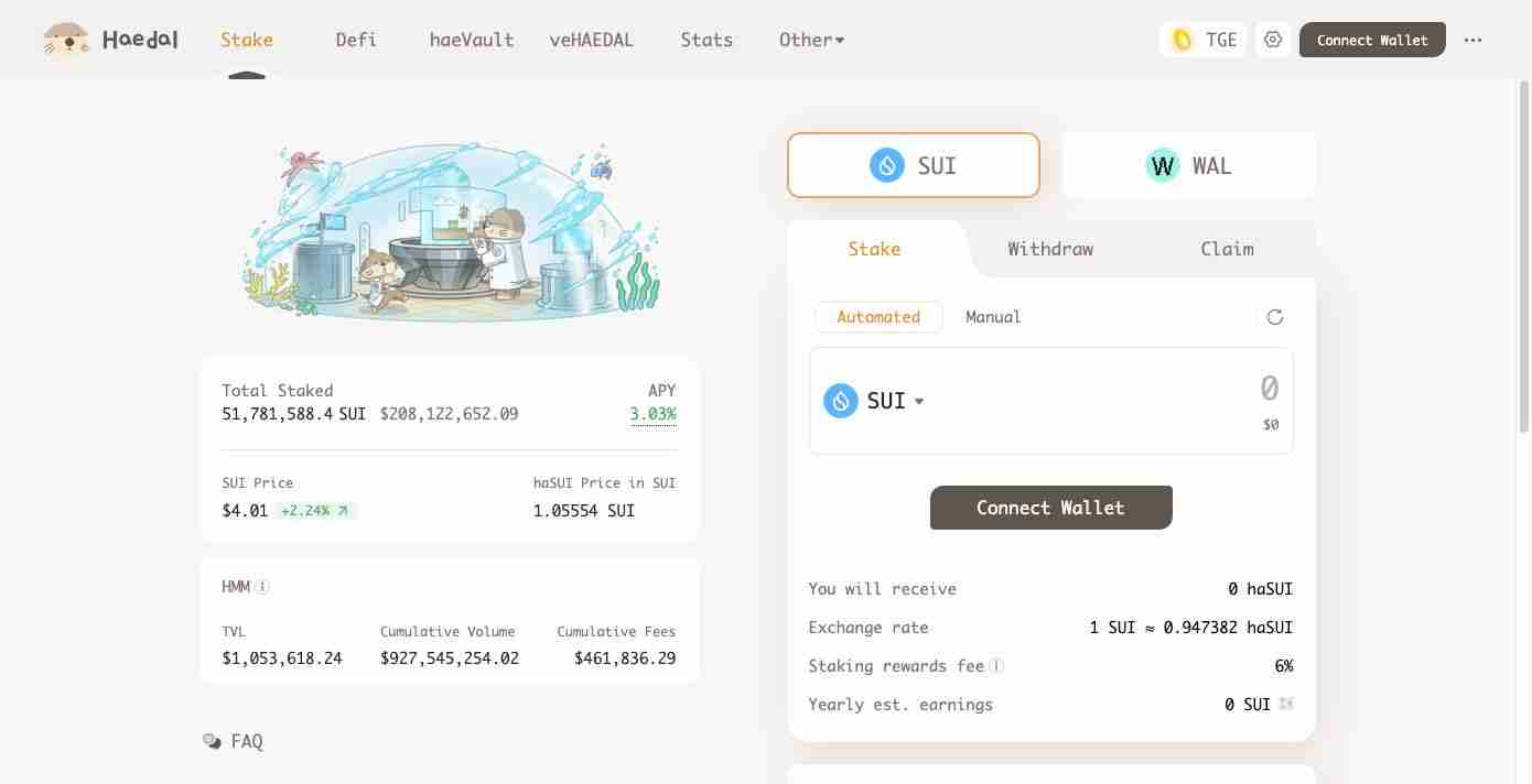 Haedal币空投震撼来袭!什么是 Haedal Protocol (HAEDAL)?一文介绍