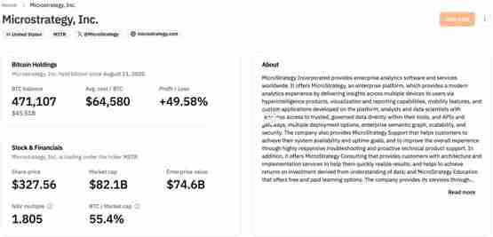 贝莱德增持Michael Saylor的Strategy持股至5%解读