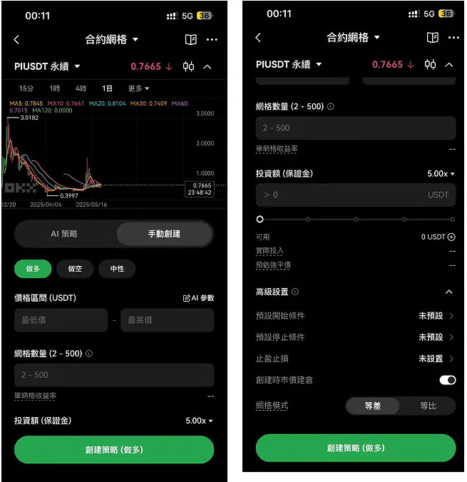 如何在币安 开启Pi 币自动交易?币安 自动化交易网格机器人教程